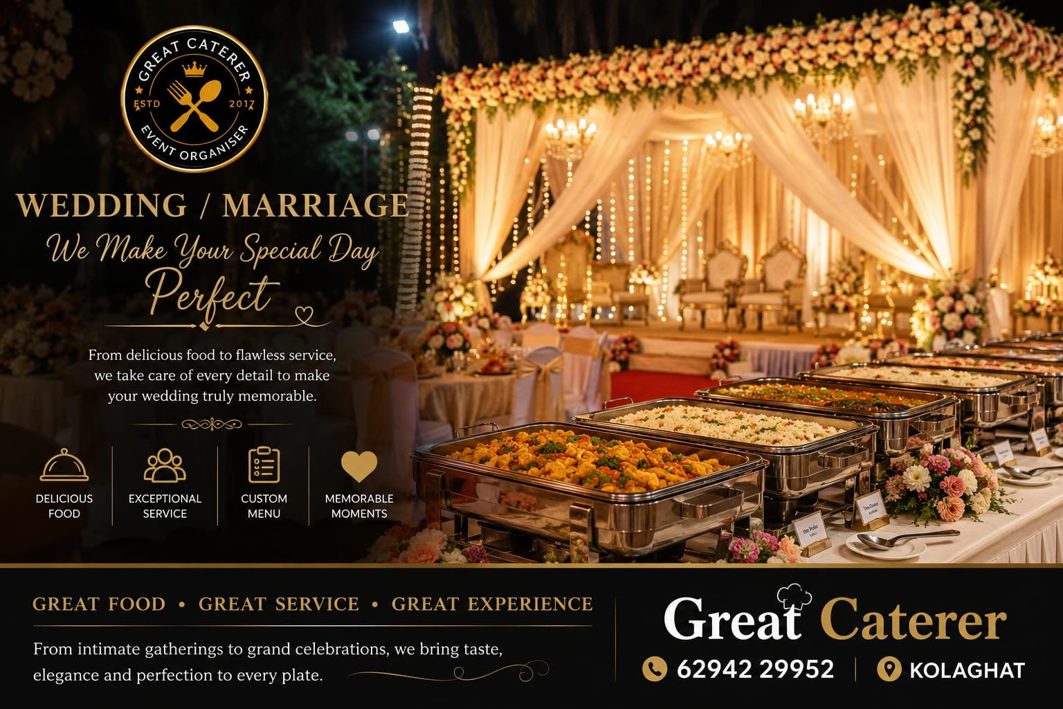 Wedding Marriage catering