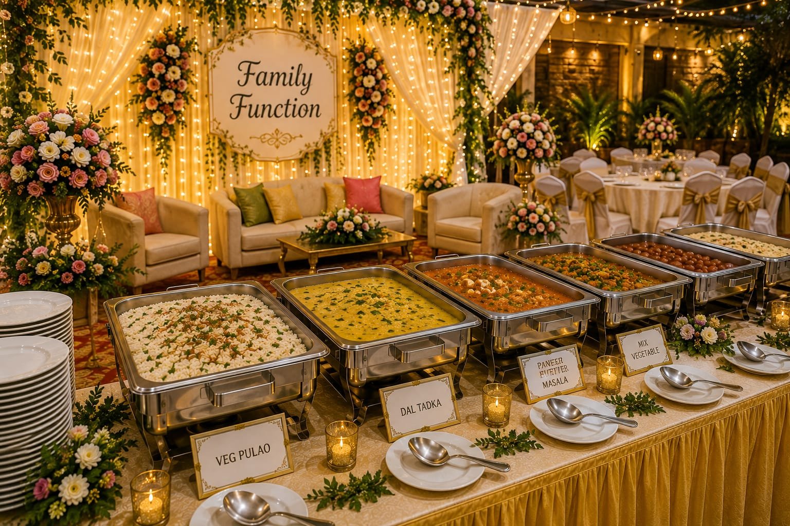 Birthday party catering